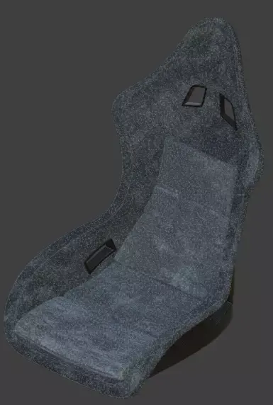 Sports Car Seat 3D Model Free 3D model