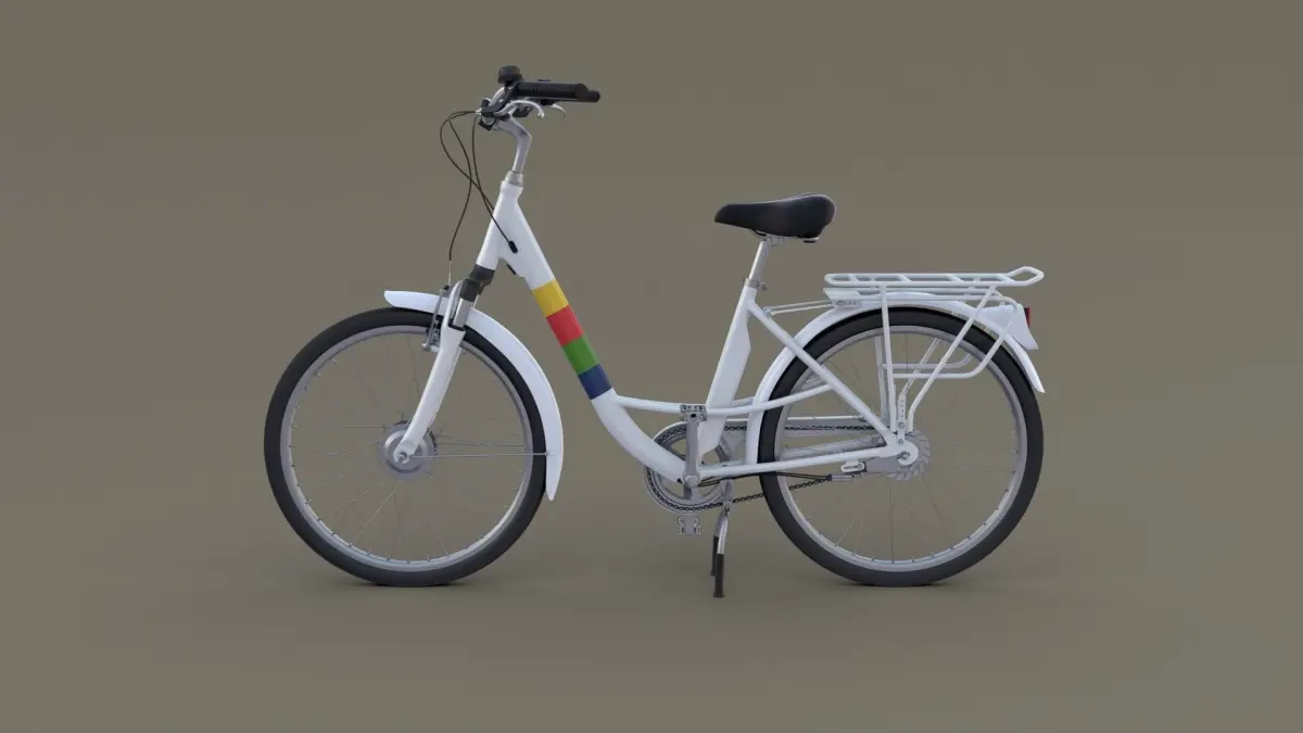 City Bicycle 3D model