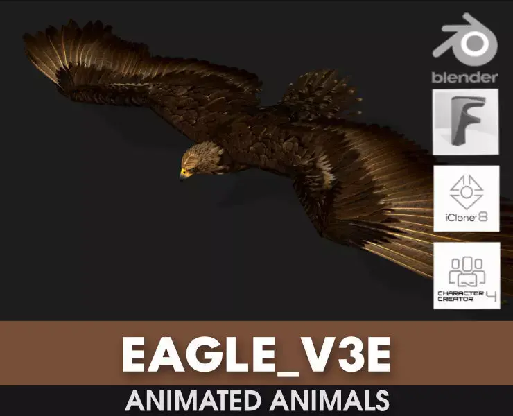 Eagle V3E 3D model