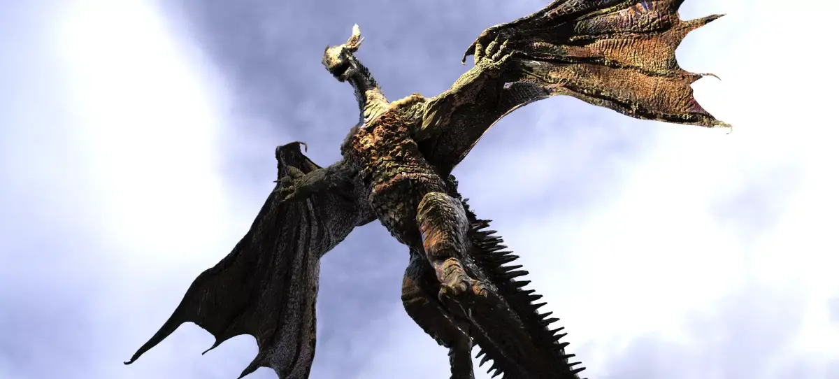 Reptilian Archon Dragon  3D model