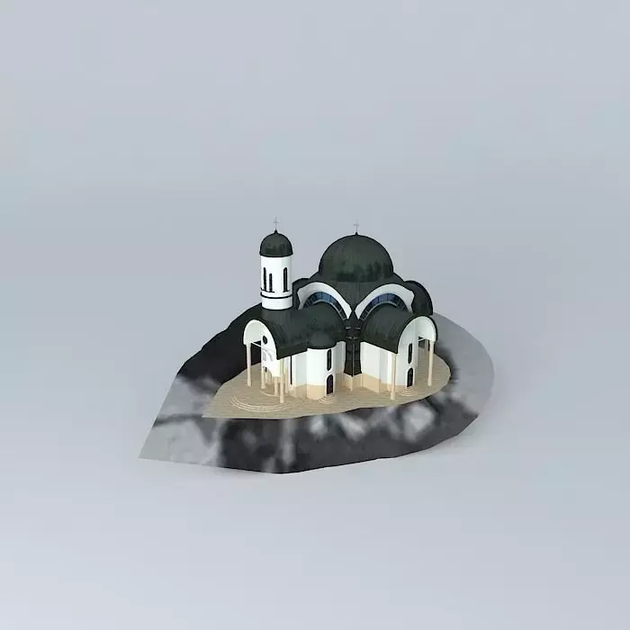 Uspenie na presveta Bogorodica Church in Pamporovo Free 3D model