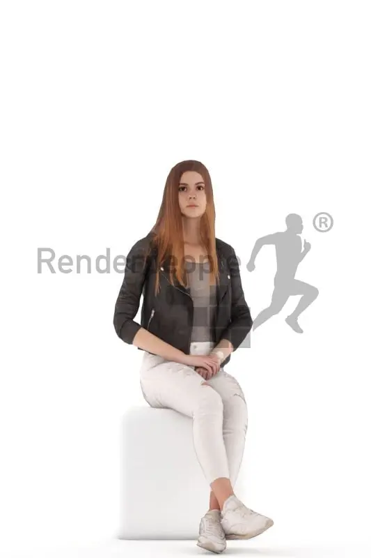 Emma Animated 002 Sitting