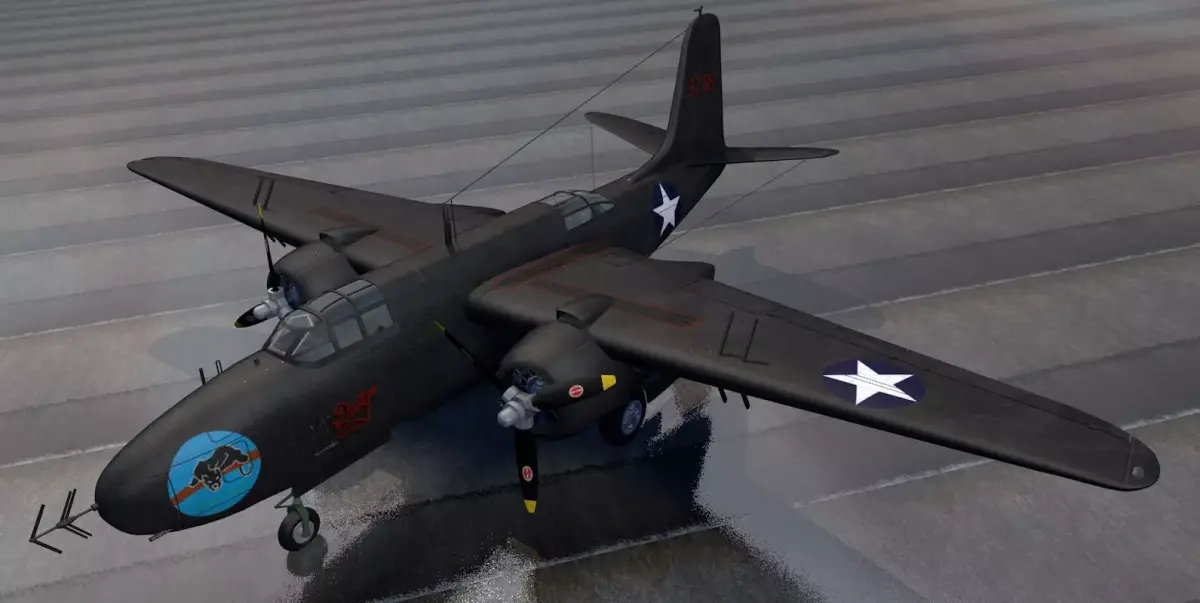 Douglas P-70 Nighthawk 3D model
