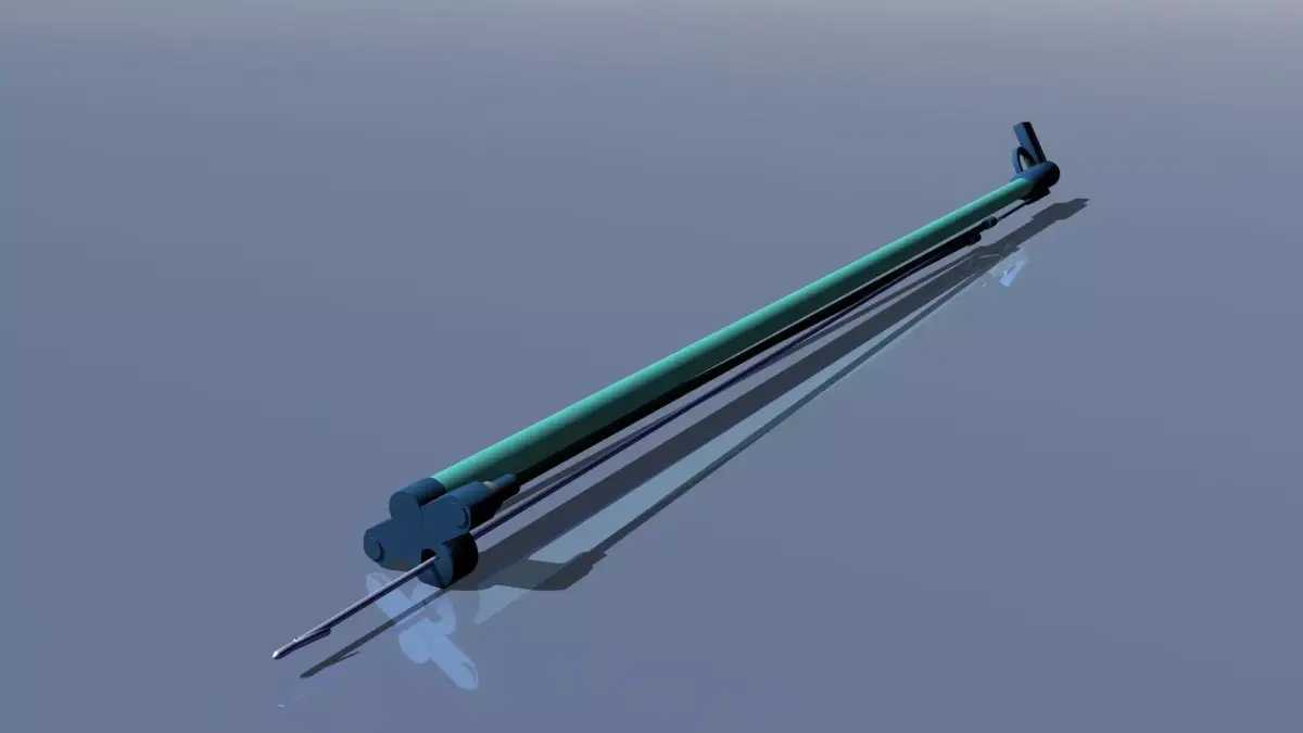 Speargun metal rod 3D model