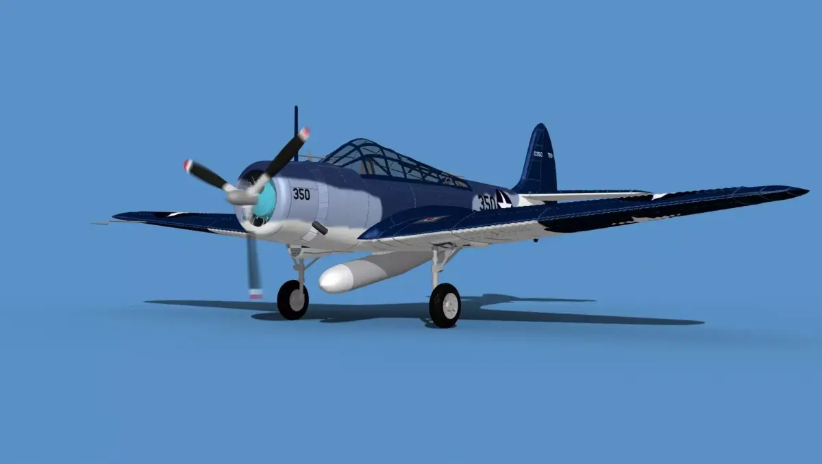 Douglas TBD-1 Devestator V16 3D model