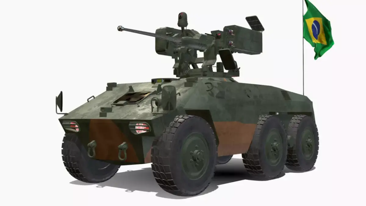 ee9-cascavel-samson-rcws-30 Low-poly 3D model