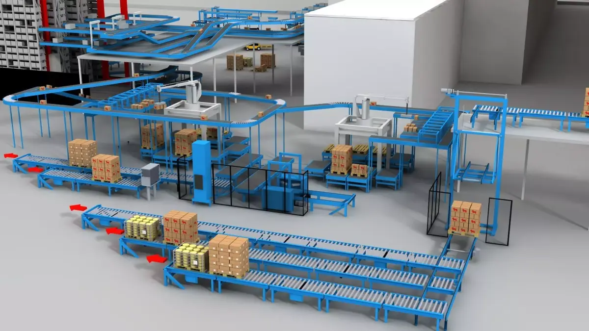 Industry  Low-poly 3D model