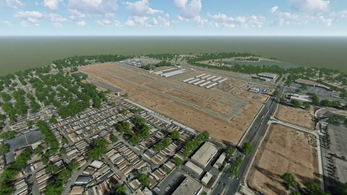 Reid-Hillview Airport 3D model