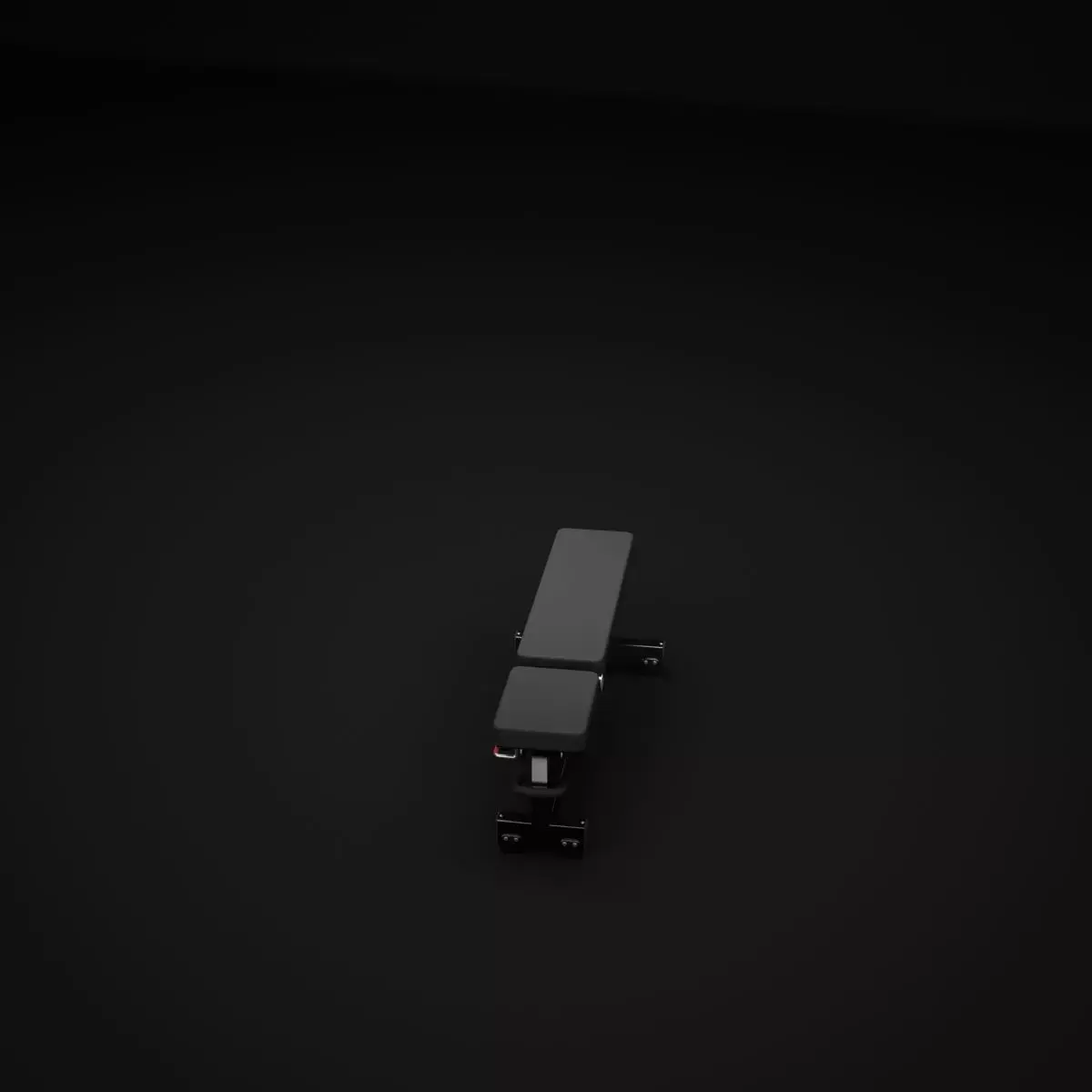 Adjustable bench 3D model buy