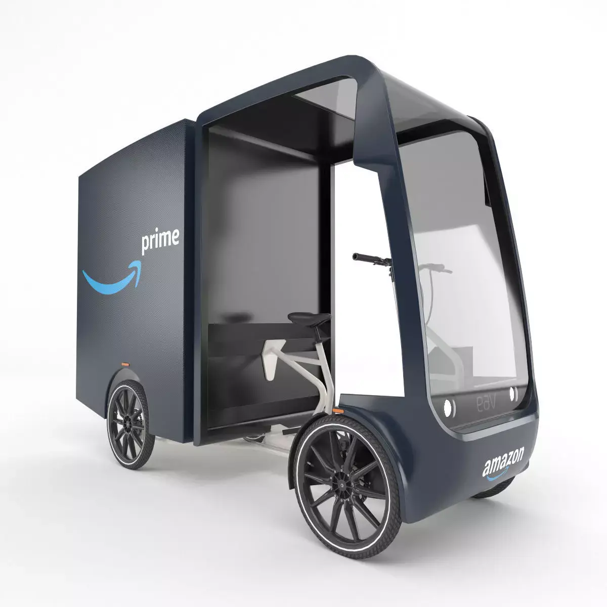 Amazon delivery bike 3D model
