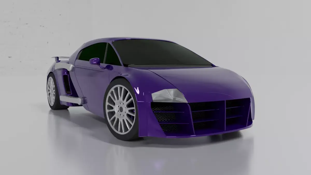 Taarzan the Wonder Car Model Free 3D model