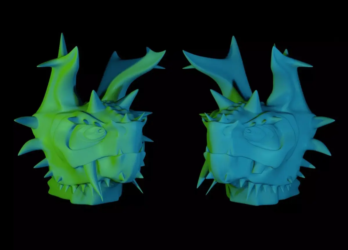 Dragon Head 3D model
