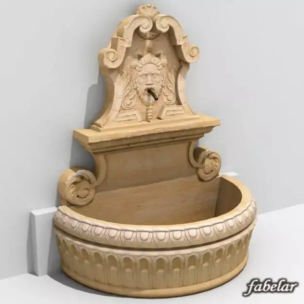 Fountain 01 3D model
