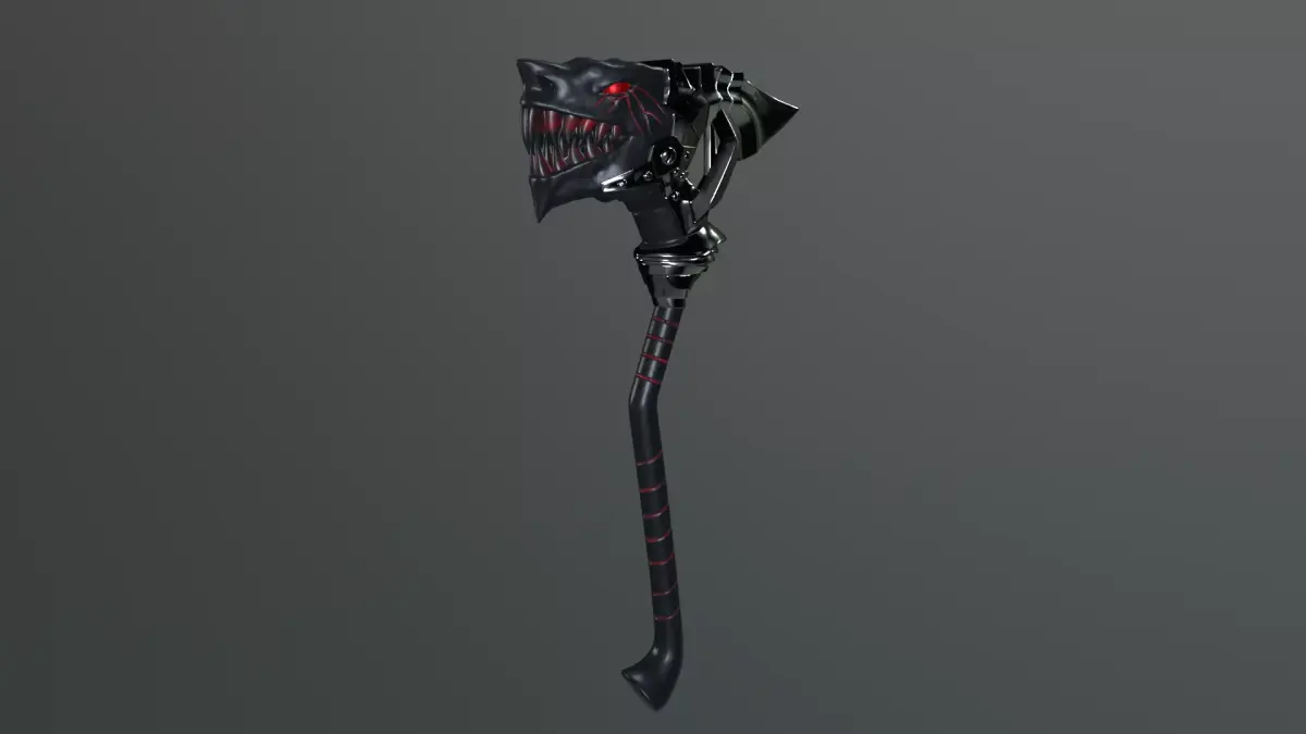 Dino Hammer Low-poly 3D model