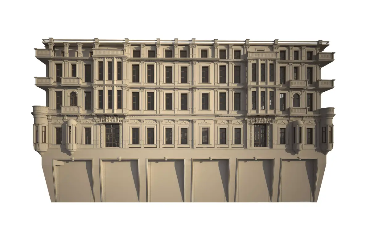 Historical Classic Building 3D model purchase