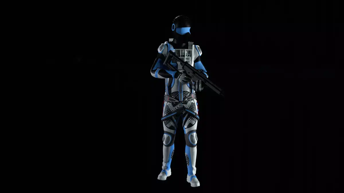 Robot Soldier - Assault Soldier 3D model