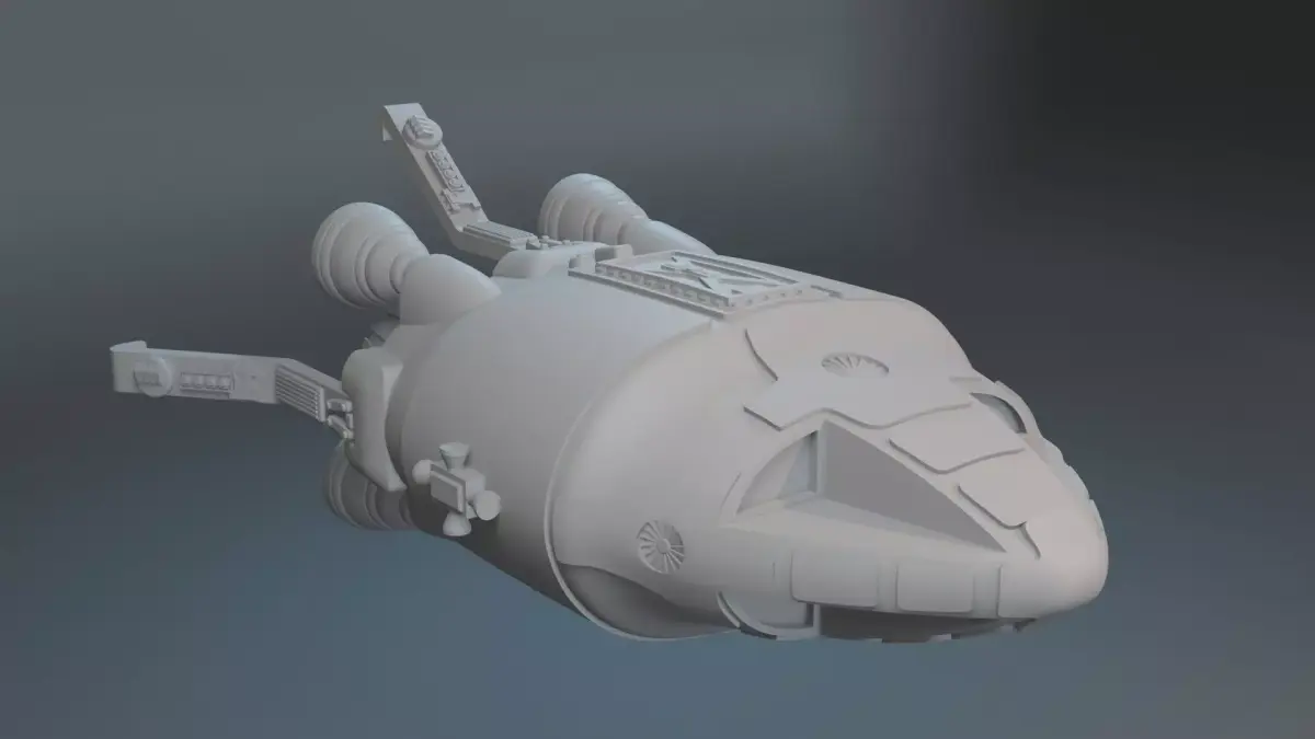 Ultraprobe Command Module - Space 1999 3D print model