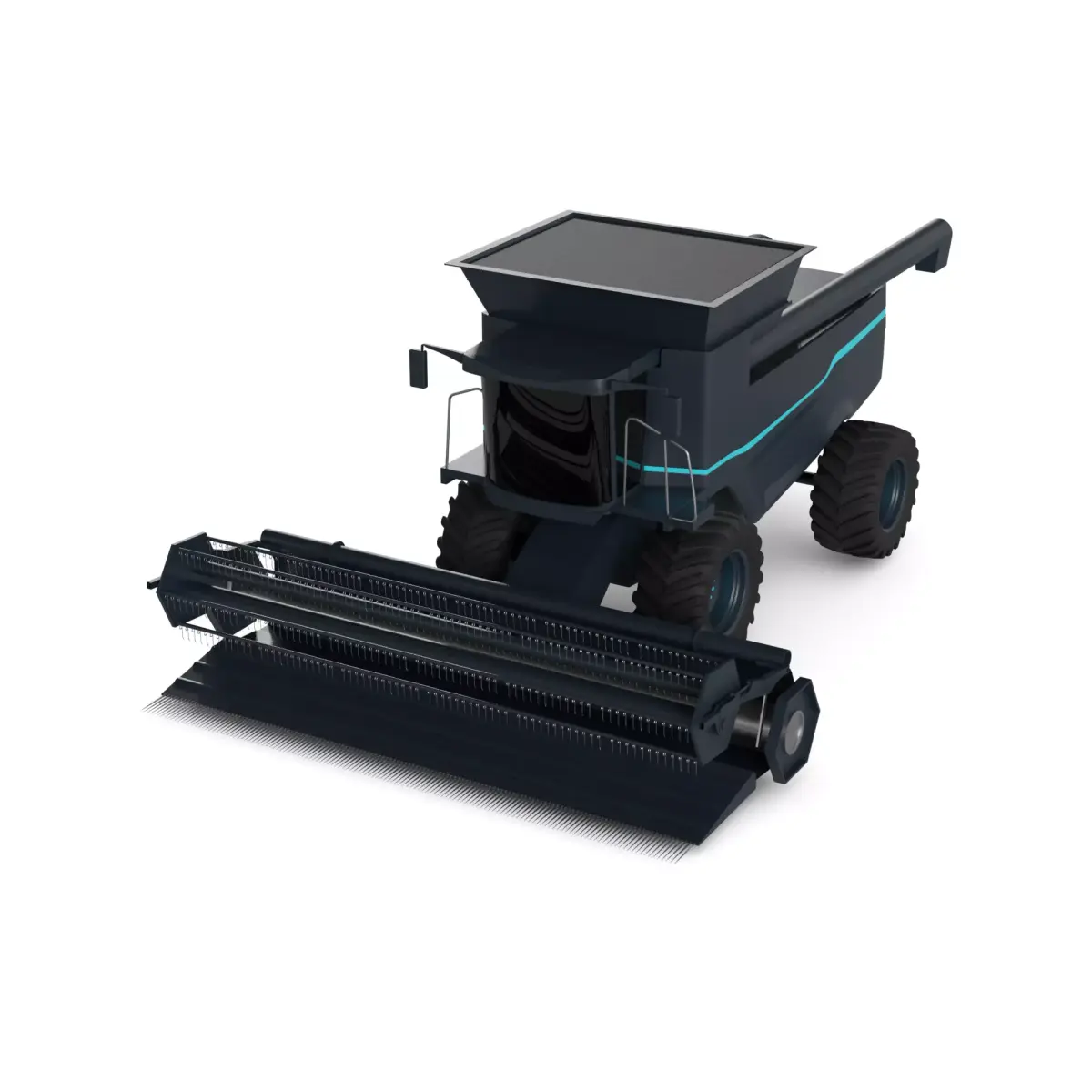Combine Harvester 3D model