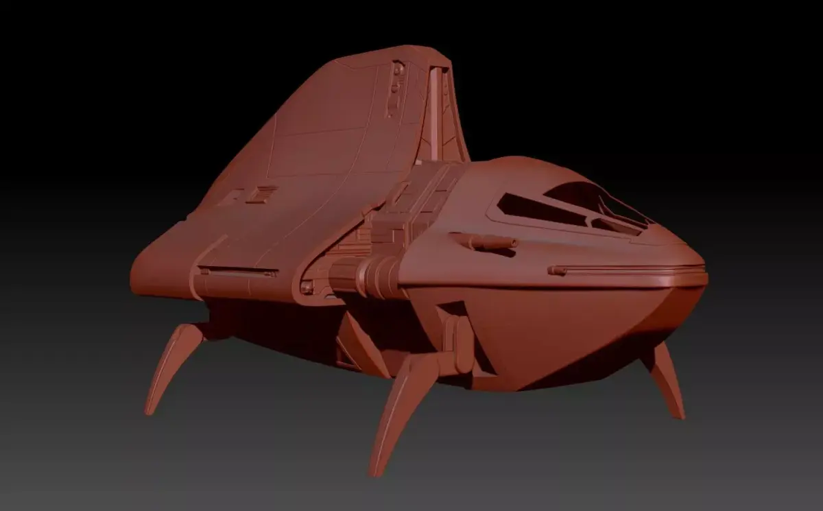 Rebels Phantom 2 Shuttle  3D print model