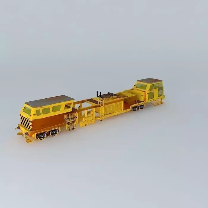Eco Rail Track TAMPER Dummy Free 3D model
