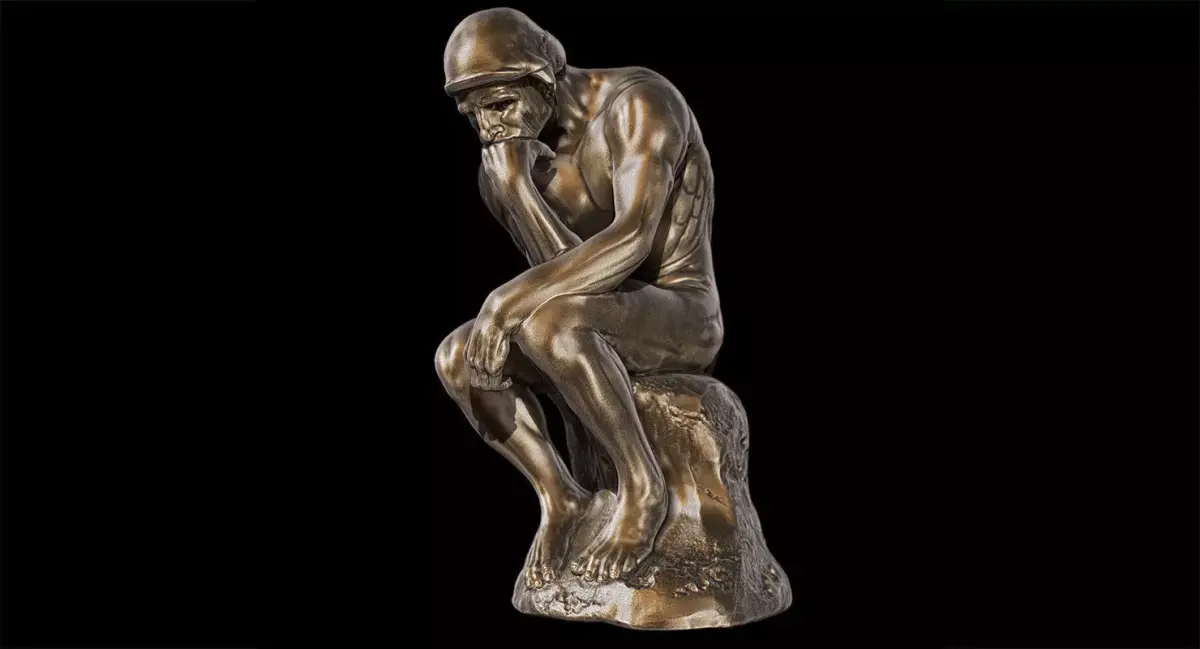 The Thinker Sculpture 3D model