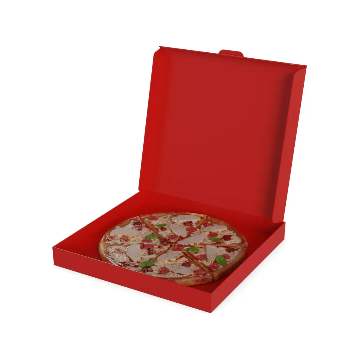 Pasties dumplings and pizzas Meat Feast Pizza 3D model purchase