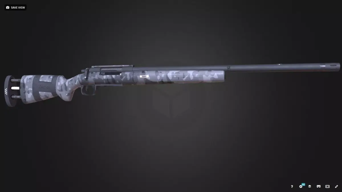 M24 SNIPER RIFLE  Low-poly 3D model