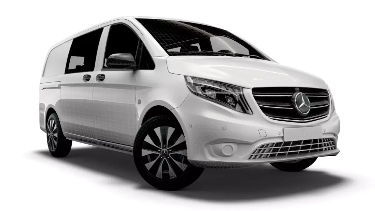Mercedes Benz Vito Mixto Tourer 2021 3D model