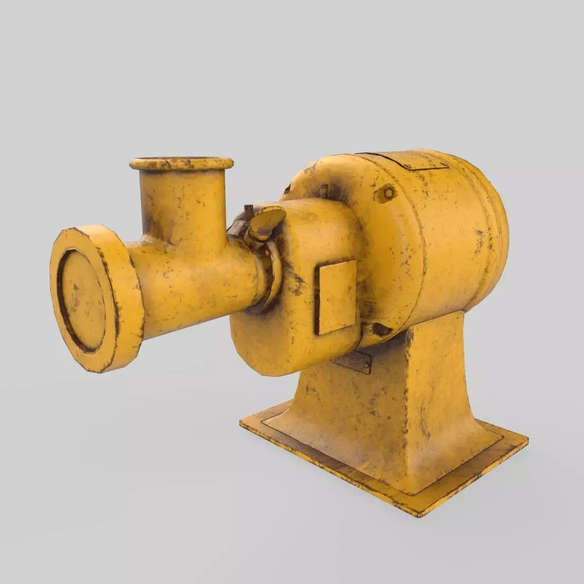 meat grinder Low-poly 3D model