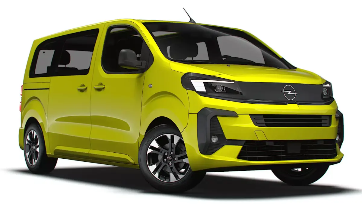 Opel Zafira Life Electric Medium 2024 3D model
