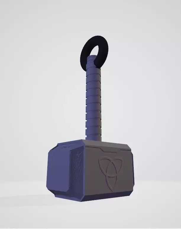 Thor Mjolnir Hammer  Free 3D model