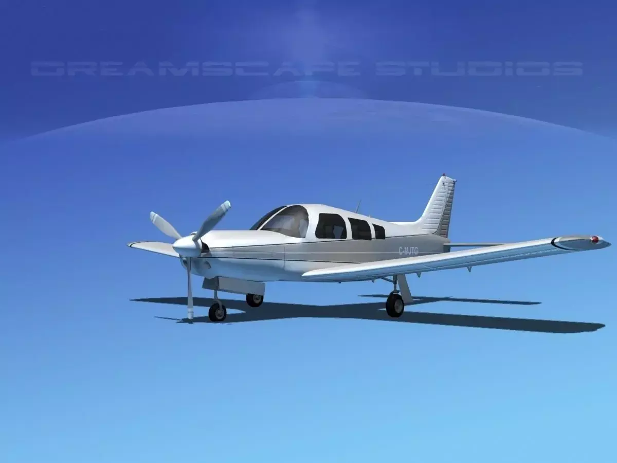 Piper Cherokee Arrow 3D model 3