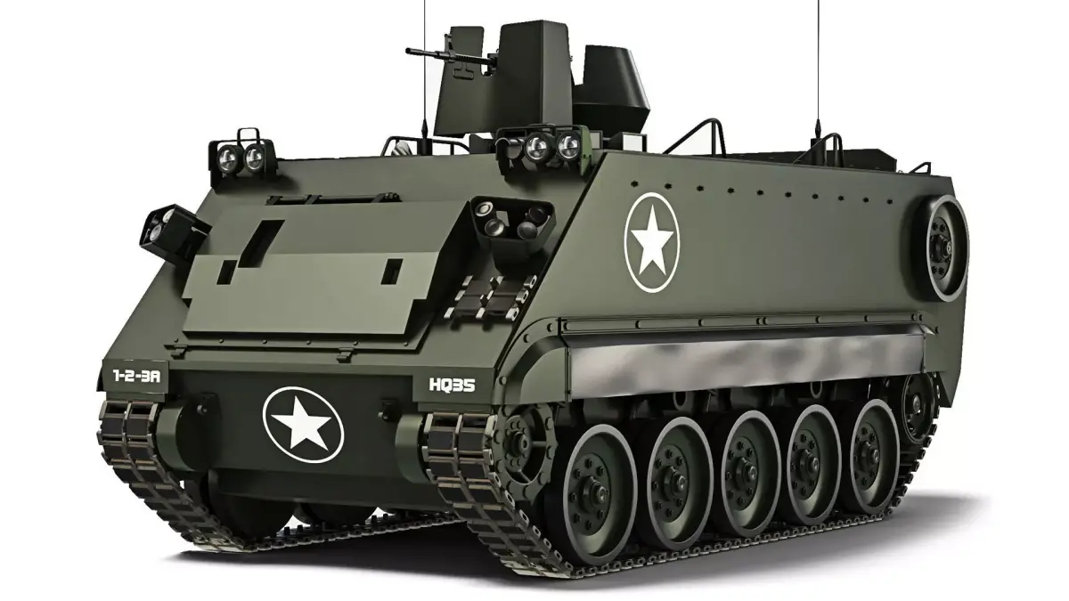 M113A3 1987 3D model