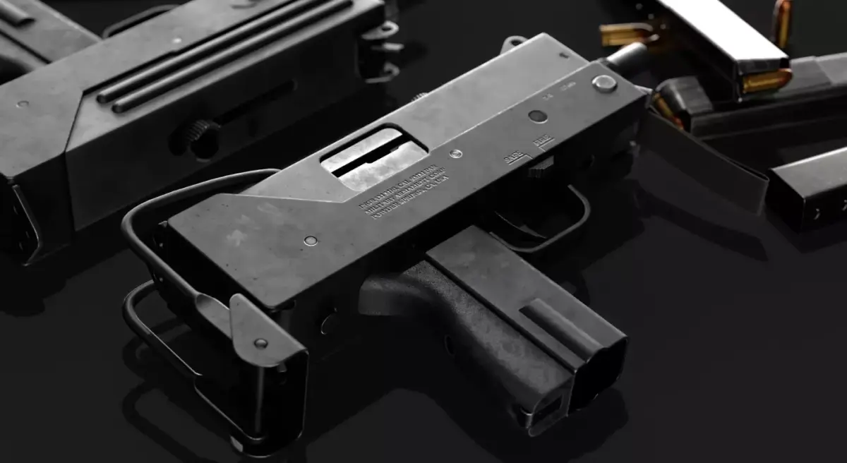MAC 10  3D model