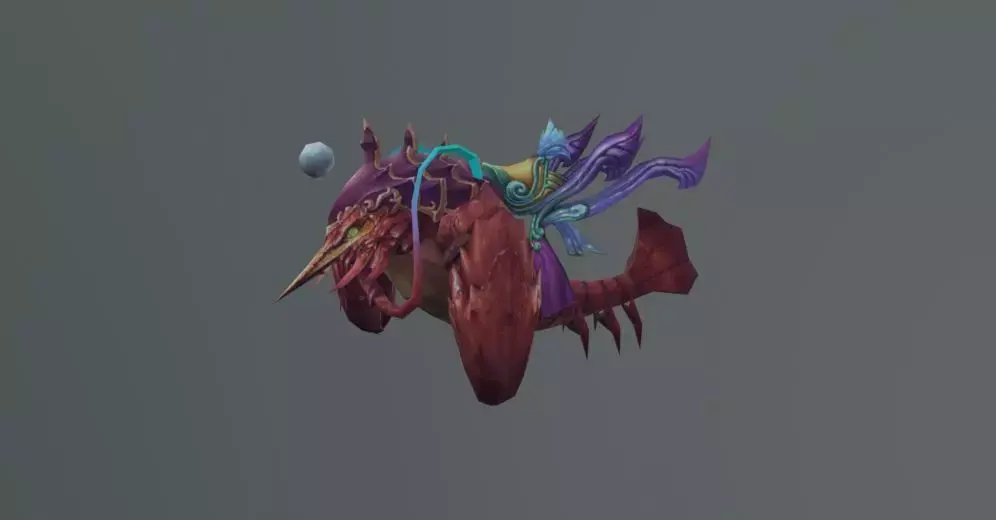 Lobster Fantasy Monster Low Poly Low-poly 3D model