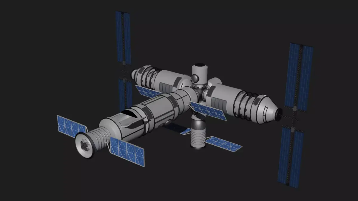 Satellite Spacecraft 3D model
