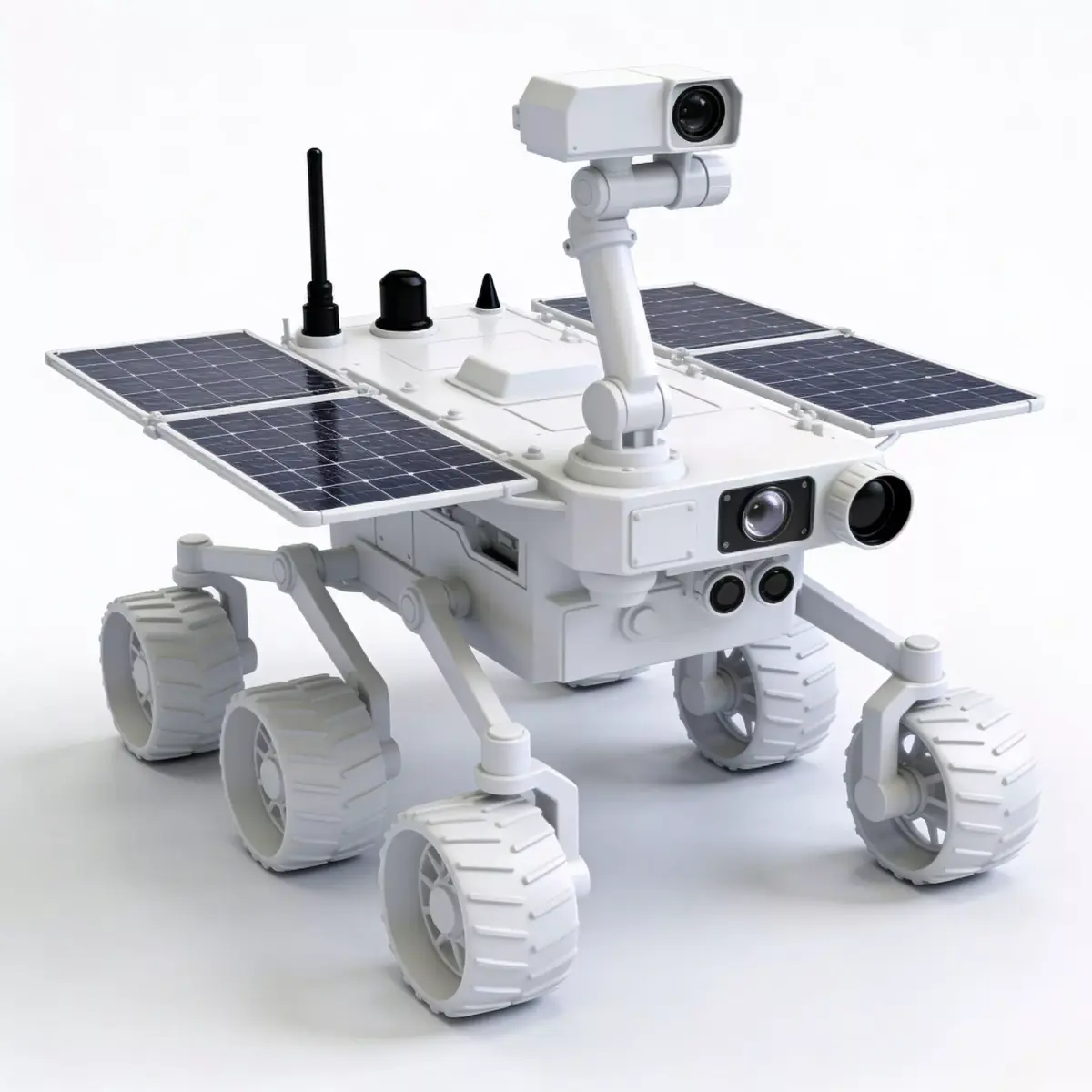 Sci-Fi Planetary Exploration Rover Vehicle 3d model Low-poly 3D model