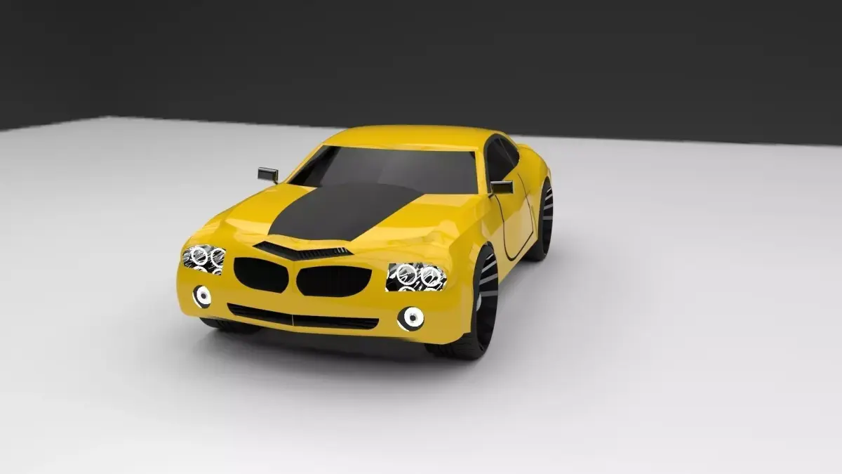 rhino car Free 3D model