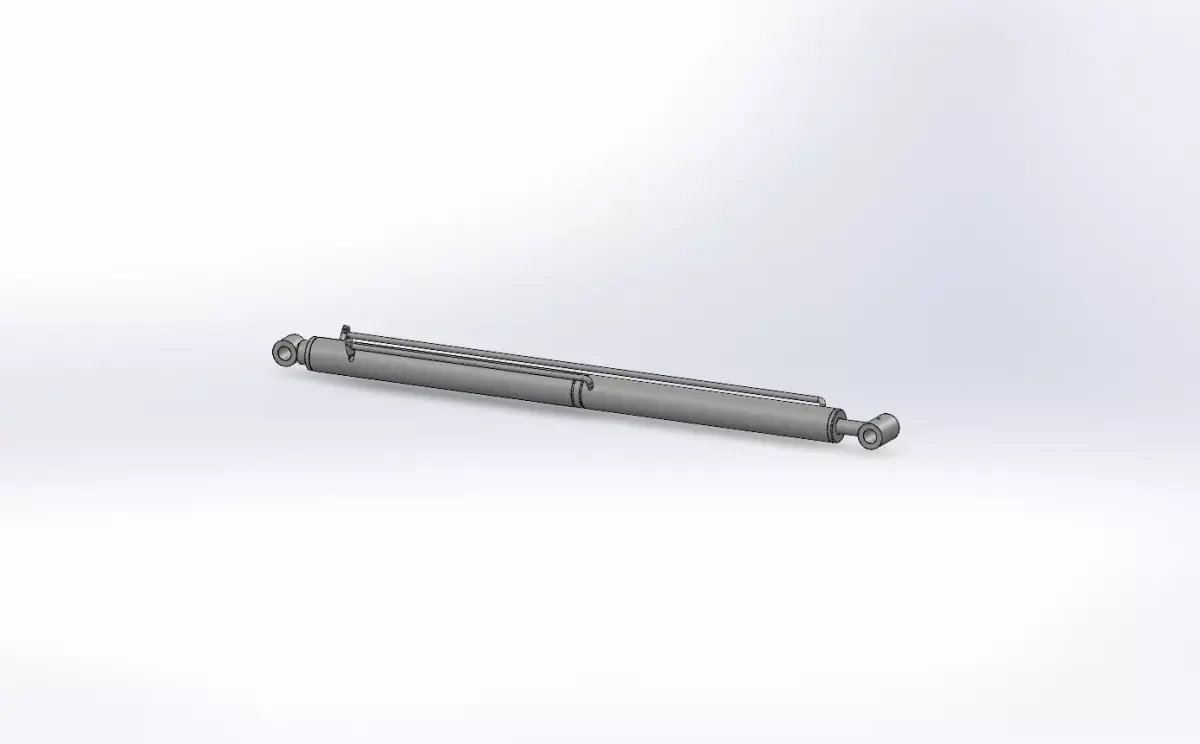 Hydraulic Cylinder 3D model