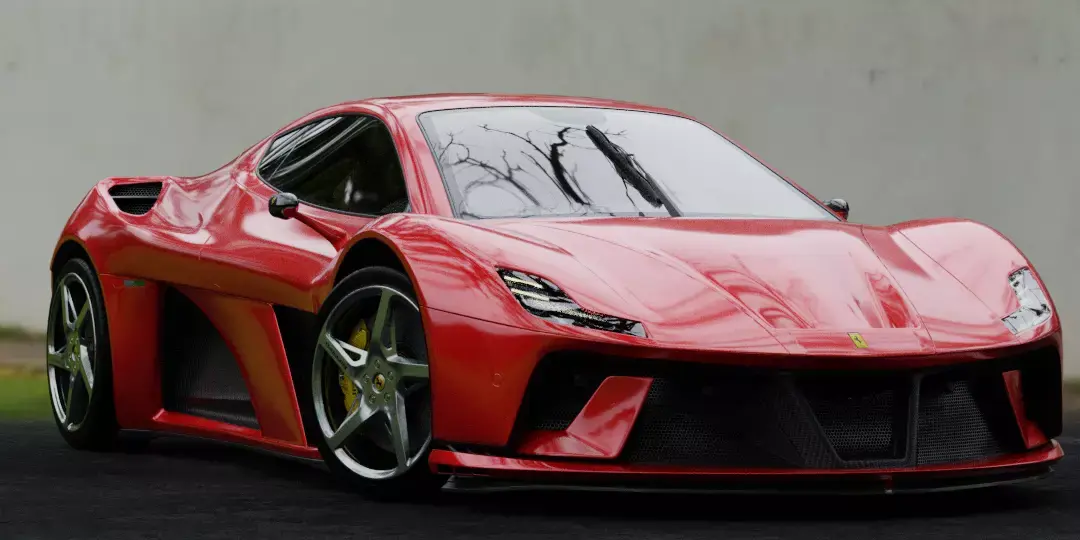 Ferrari 260GTB Concept Free 3D model