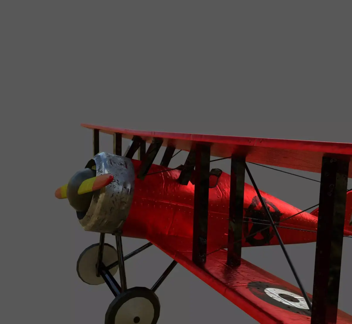 E1 Plane 3D model