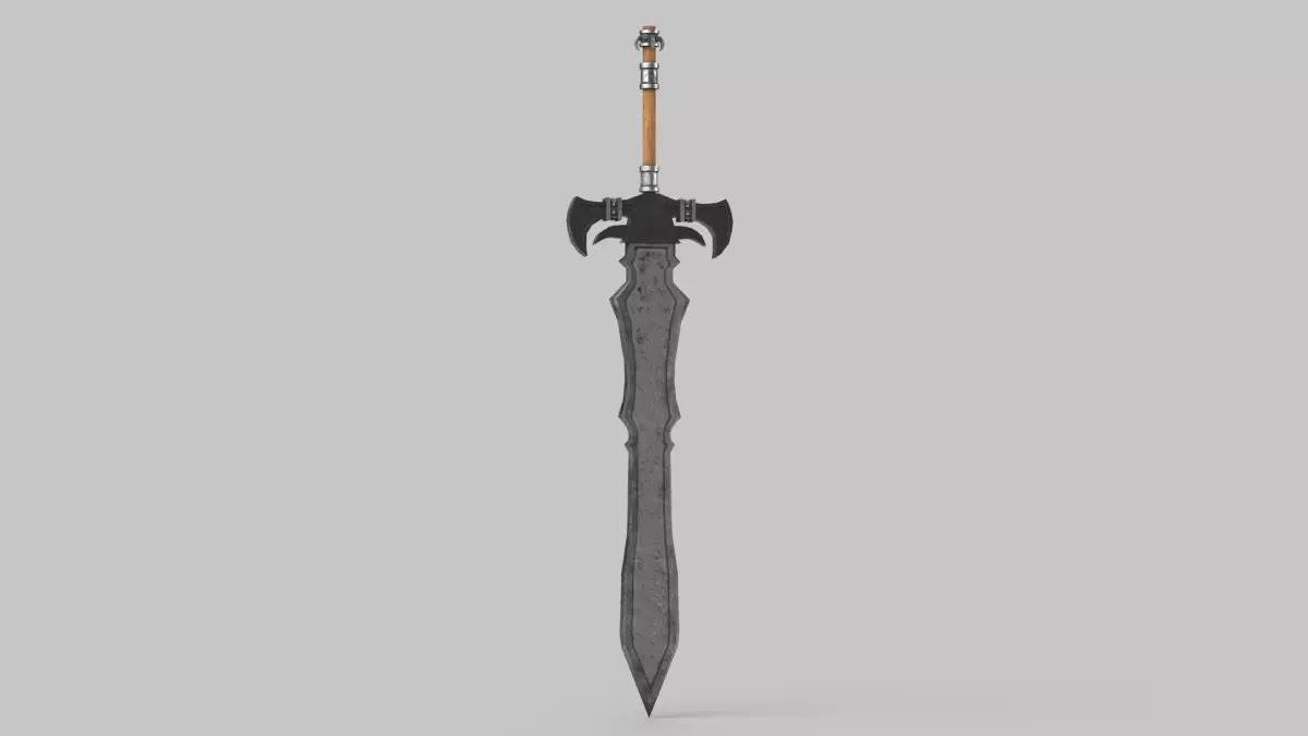 sword Low-poly 3D model 79