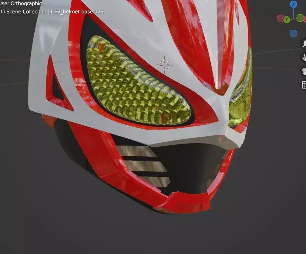 Boost Jaw part only for Geats and Buffa helmet 3D printable 3D print model