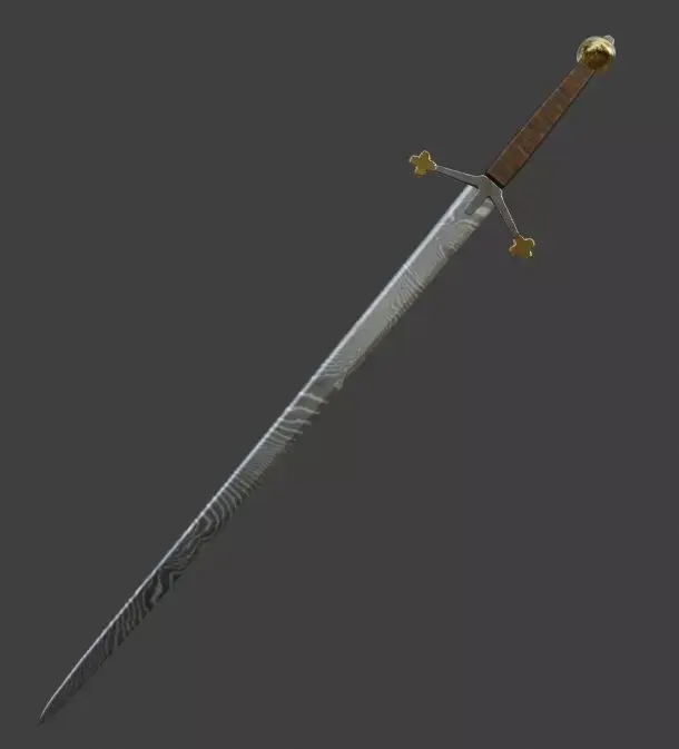 Scottish Claymore 3D model