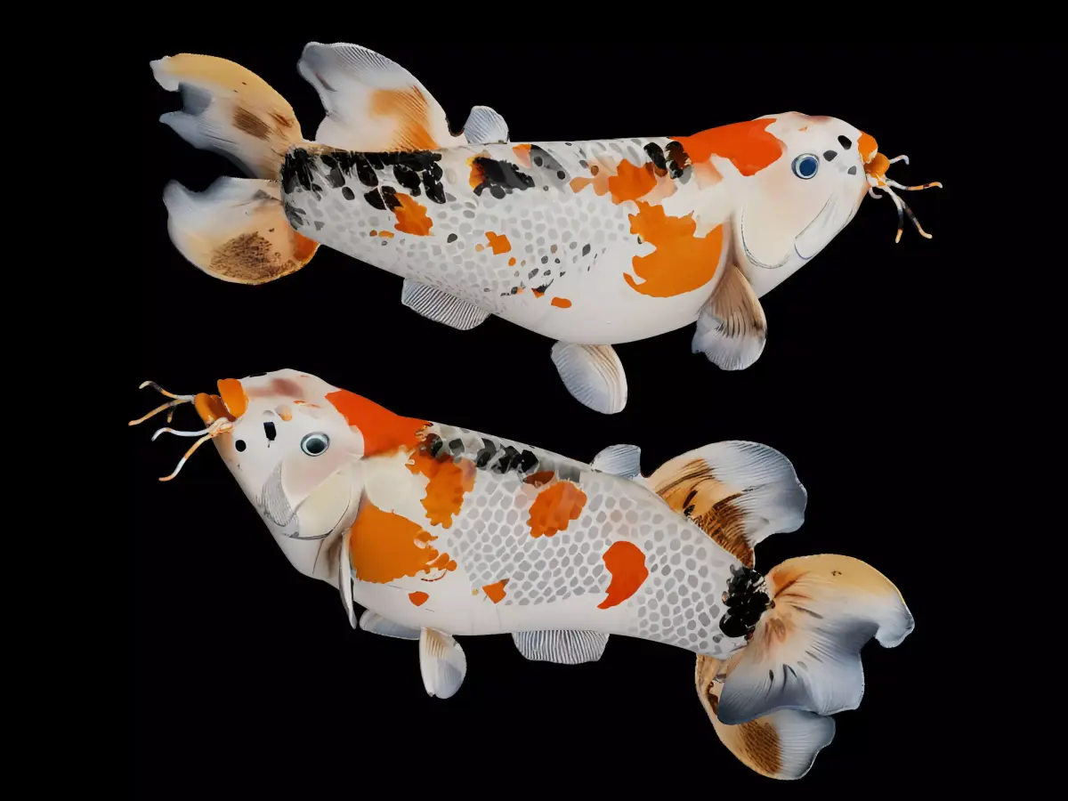 Goldfish 3D model buy