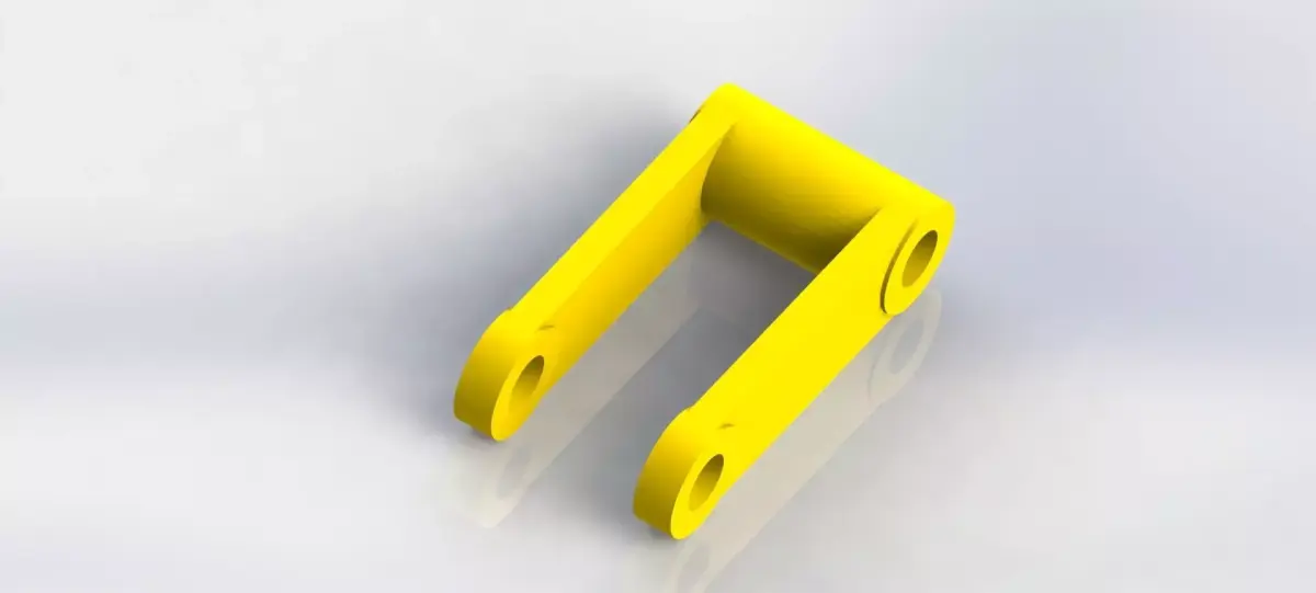stabilizer plastic bracket 3D model