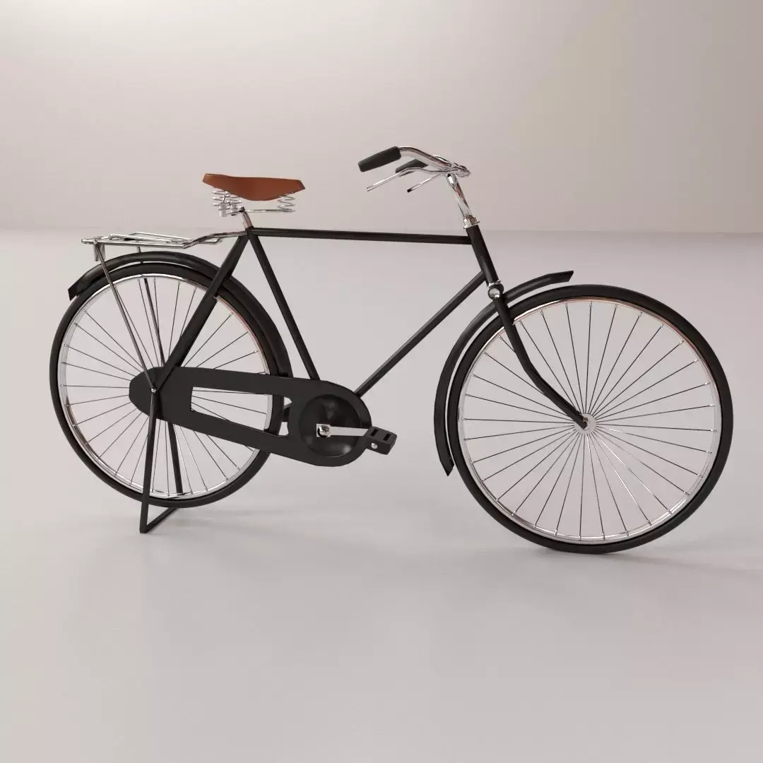 Bicycle vintage 3D model purchase