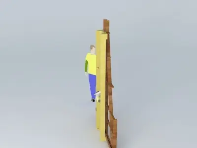 Serra Panel Esquadrejadora 3D model