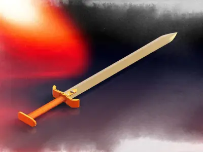 Sword Free 3D model 15