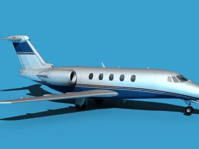 Cessna Citation 650 III V15 3D model